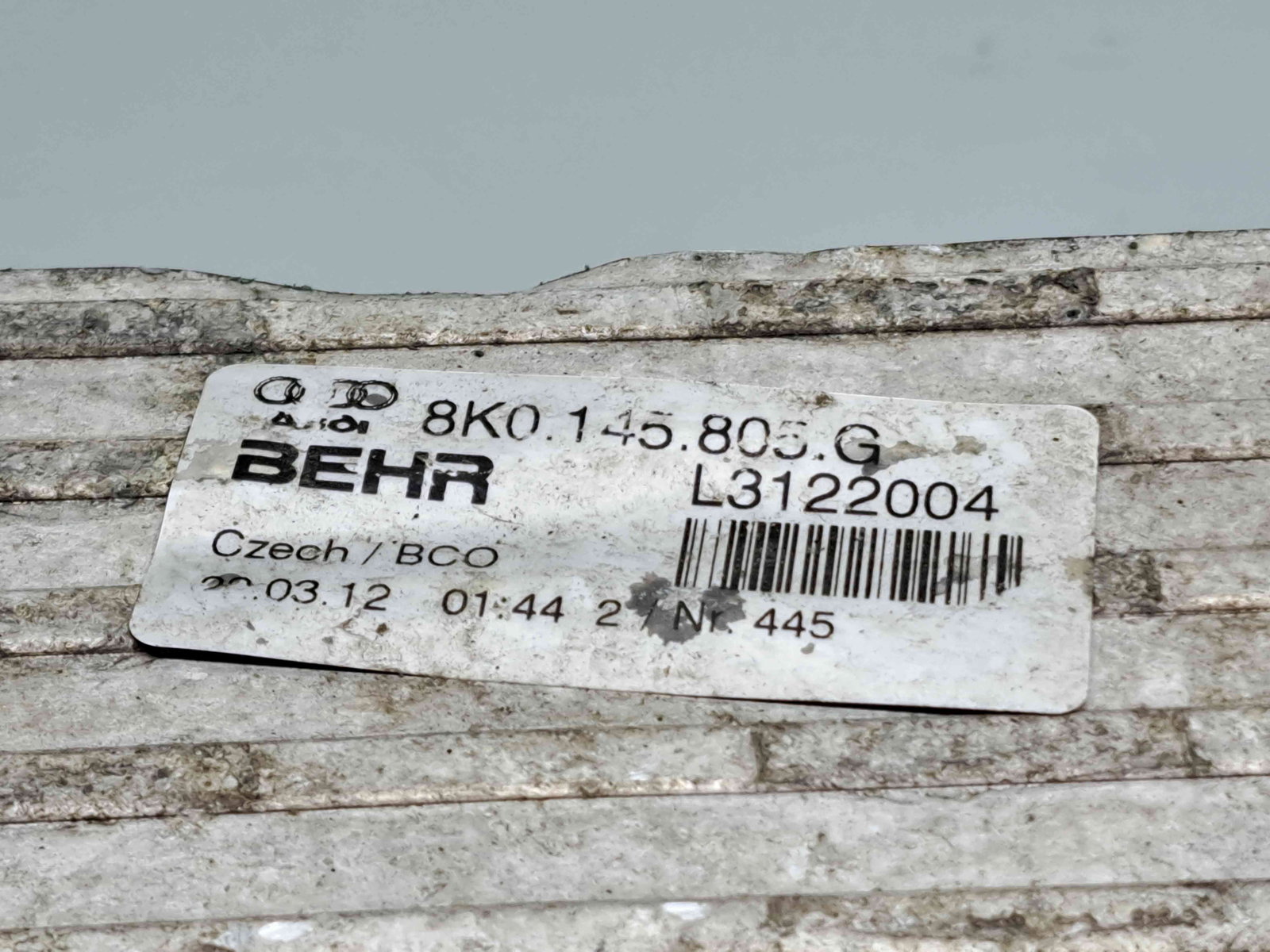 Radiator intercooler Audi A4 (8K2, B8.5) Facelift [Fabr 2008-2015] 8K0145805G 2.0 TDI CJCA 105KW / 143CP - imagine 5