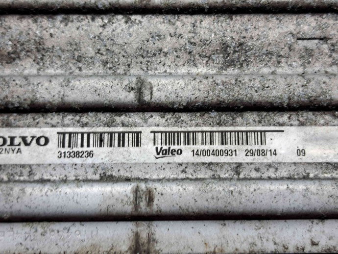 Radiator intercooler Volvo V60 [Fabr 2010-2018] 31338236 2.0 D4204TS 133KW / 181CP