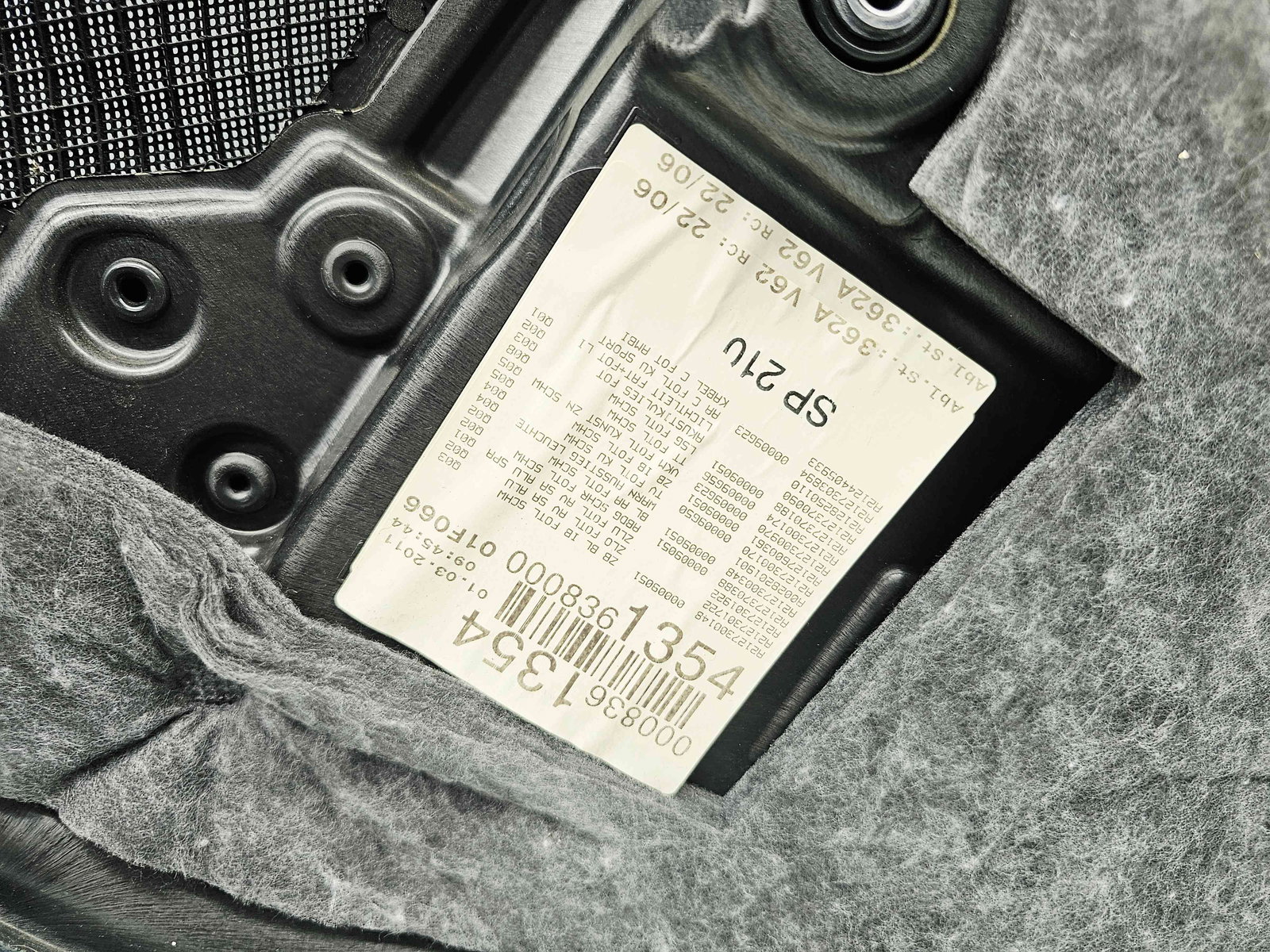 Tapiterie usa stanga spate Mercedes Clasa E (W212) AMG [Fabr 2009-2016] A2127300148 - imagine 5