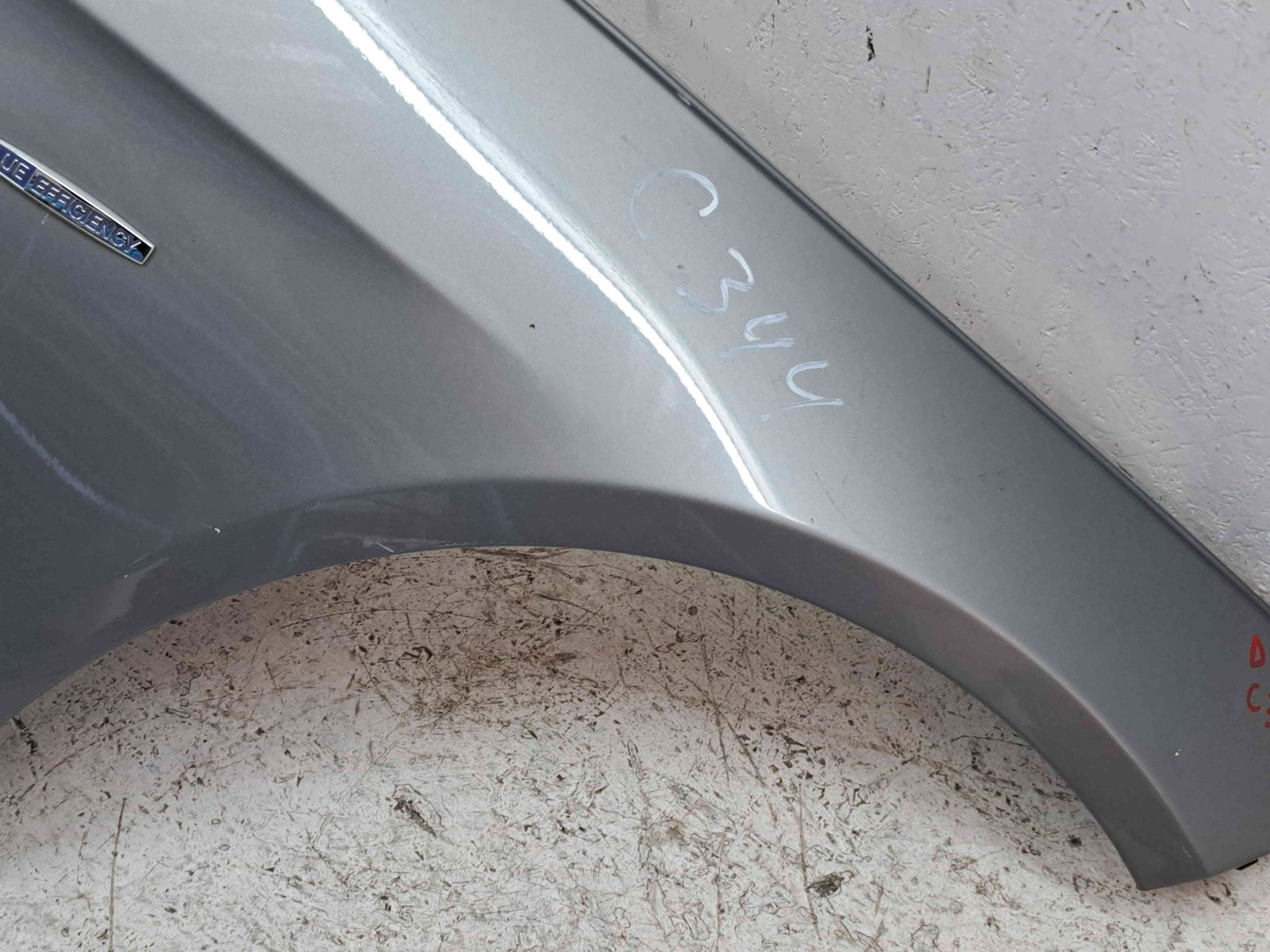 Aripa dreapta fata Mercedes Clasa E (W212) AMG [Fabr 2009-2016] 792 Argintiu Palladm - imagine 4