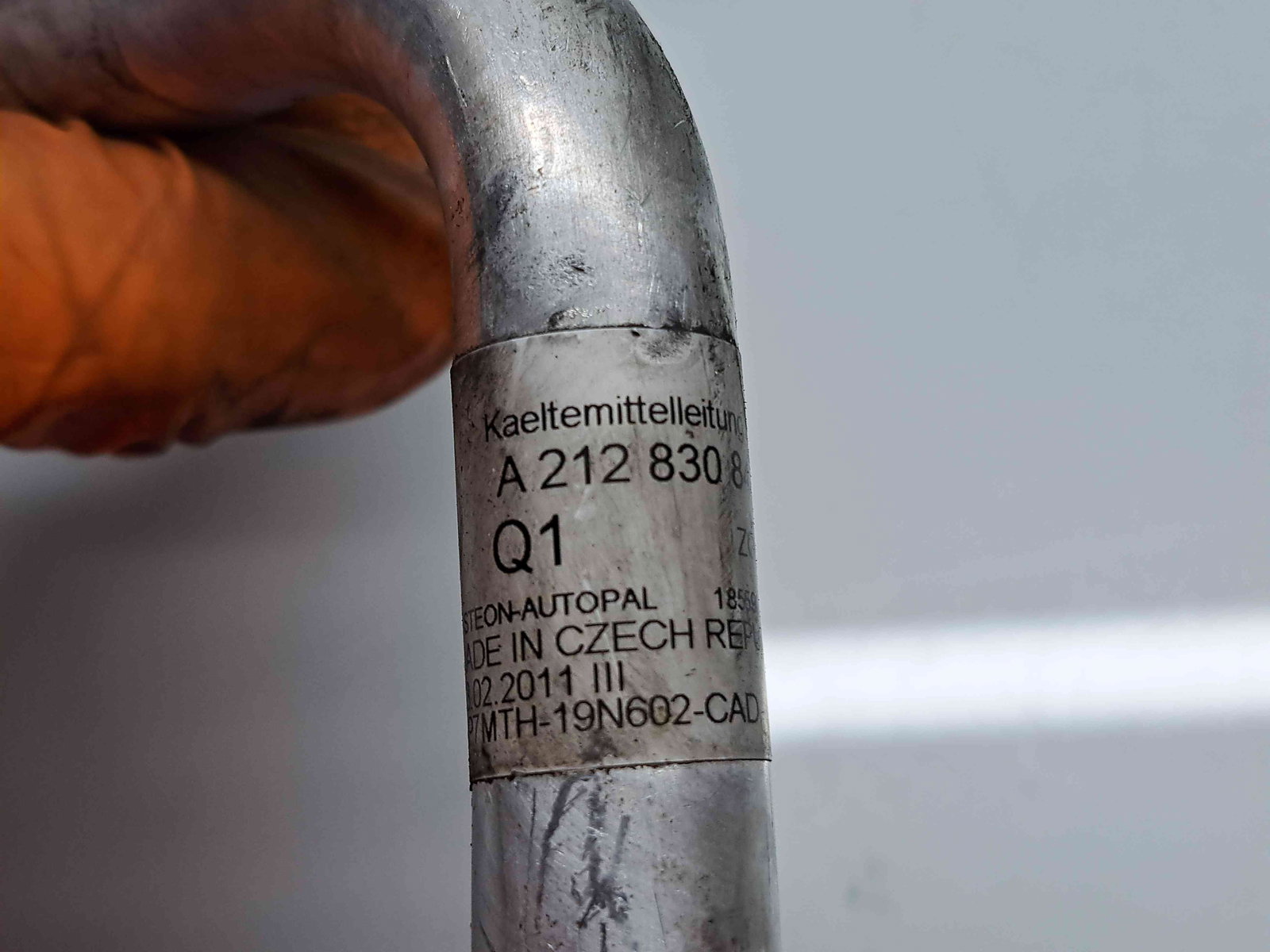 Conducta AC Mercedes Clasa E (W212) AMG [Fabr 2009-2016] A2128308415 3.0 642852 170KW / 231CP - imagine 5