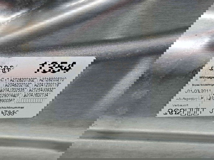 Macara electrica geam stanga fata Mercedes Clasa E (W212) AMG [Fabr 2009-2016] A2128201302