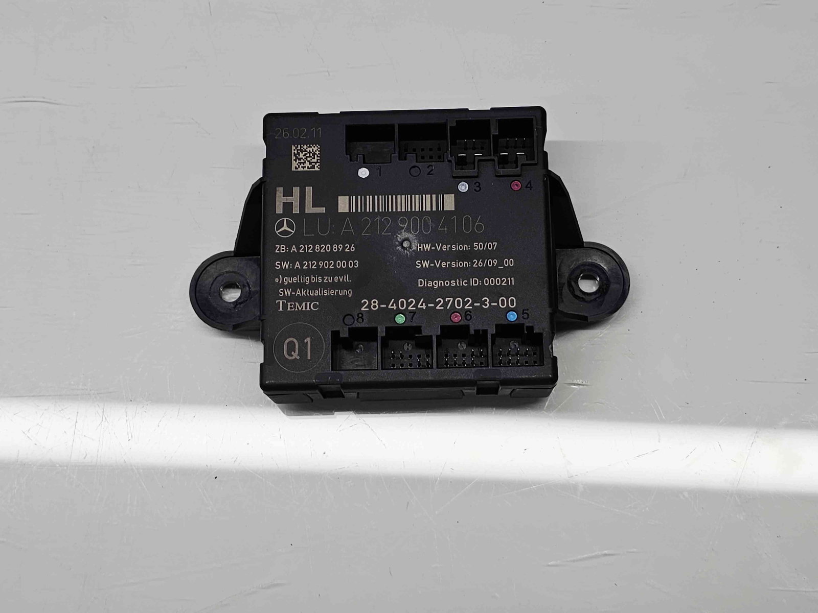 Modul confort Mercedes Clasa E (W212) AMG [Fabr 2009-2016] A2129004106 - imagine 1