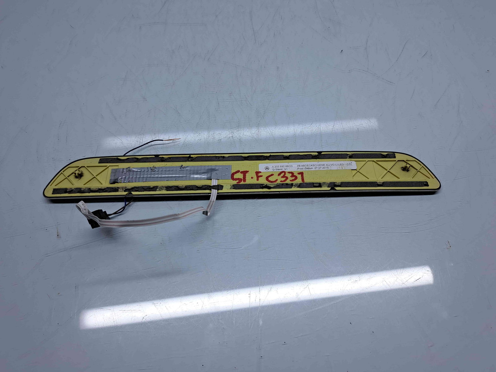 Ornament prag stanga fata Mercedes Clasa C (W205) [Fabr 2014-prezent] A2056806903 - imagine 3