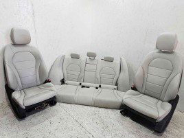  Set scaune cu bancheta piele Mercedes Clasa C (W205) [Fabr 2014-prezent] OEM