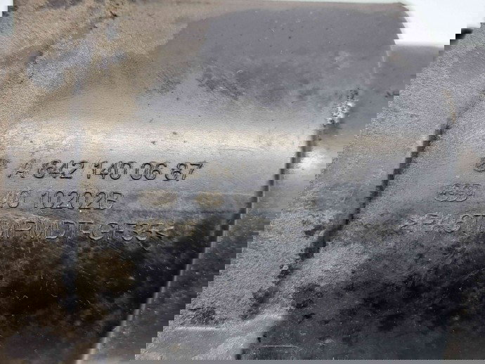 Rezonator turbo Mercedes Clasa E (W211) [Fabr 2002-2009] A6421400687