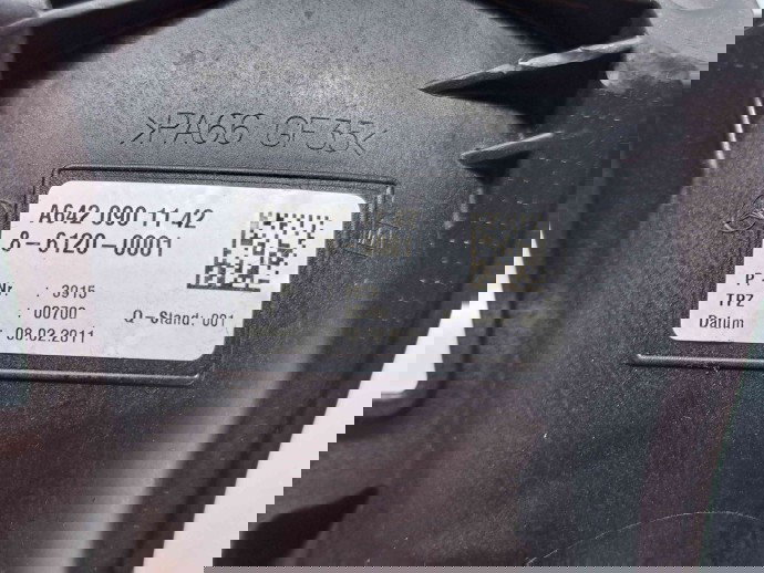 Tub admisie aer si debitmetre Mercedes Clasa E (W212) AMG [Fabr 2009-2016] A6420901142 3.0 642852 170KW / 231CP