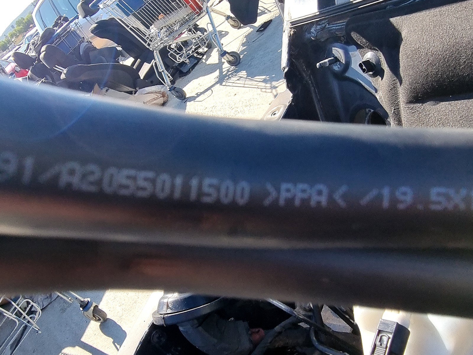 Furtun apa Mercedes Clasa C (W205) [Fabr 2014-prezent] A2055011500 2.0 Hibr 274920 210KW / 286CP - imagine 5