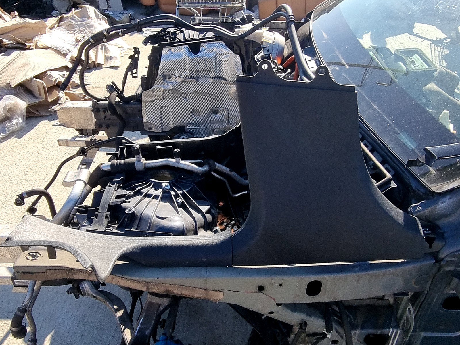 Ornament stalp stanga Mercedes Clasa C (W205) [Fabr 2014-prezent] A2056900025 2.0 Hibr 274920 210KW / 286CP - imagine 1