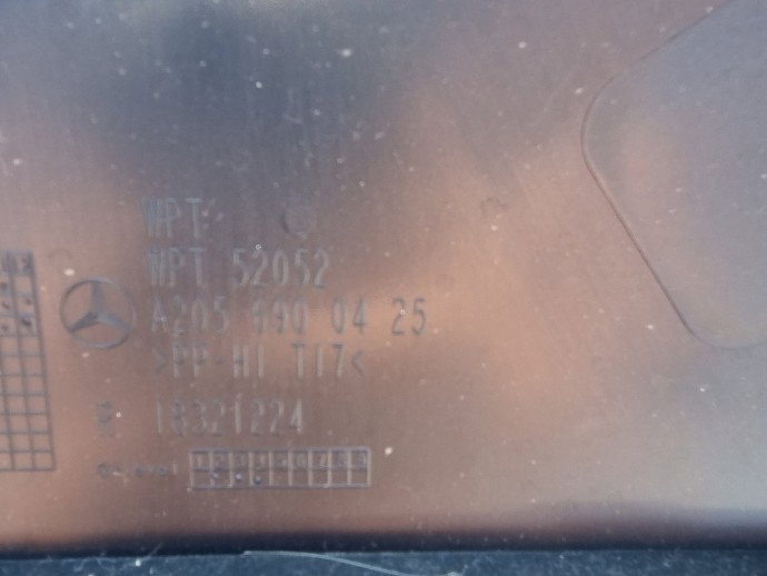 Ornament stalp dreapta Mercedes Clasa C (W205) [Fabr 2014-prezent] A2056900425 2.0 Hibr 274920 210KW / 286CP