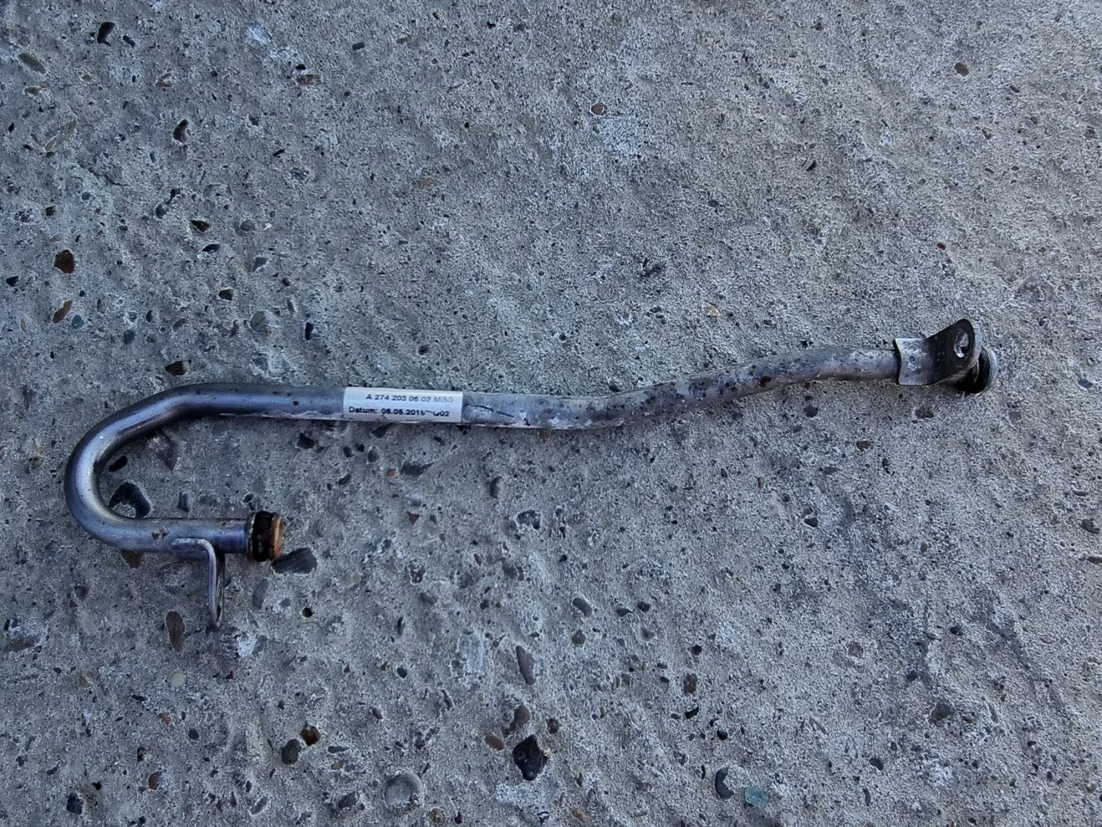 Conducta apa Mercedes Clasa C (W205) [Fabr 2014-prezent] A2742030602 2.0 Hibr 274920 210KW / 286CP - imagine 1