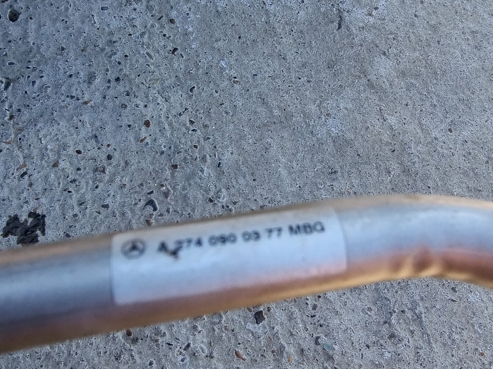 Conducta ulei Mercedes Clasa C (W205) [Fabr 2014-prezent] A2740900377 2.0 Hibr 274920 210KW / 286CP - imagine 2