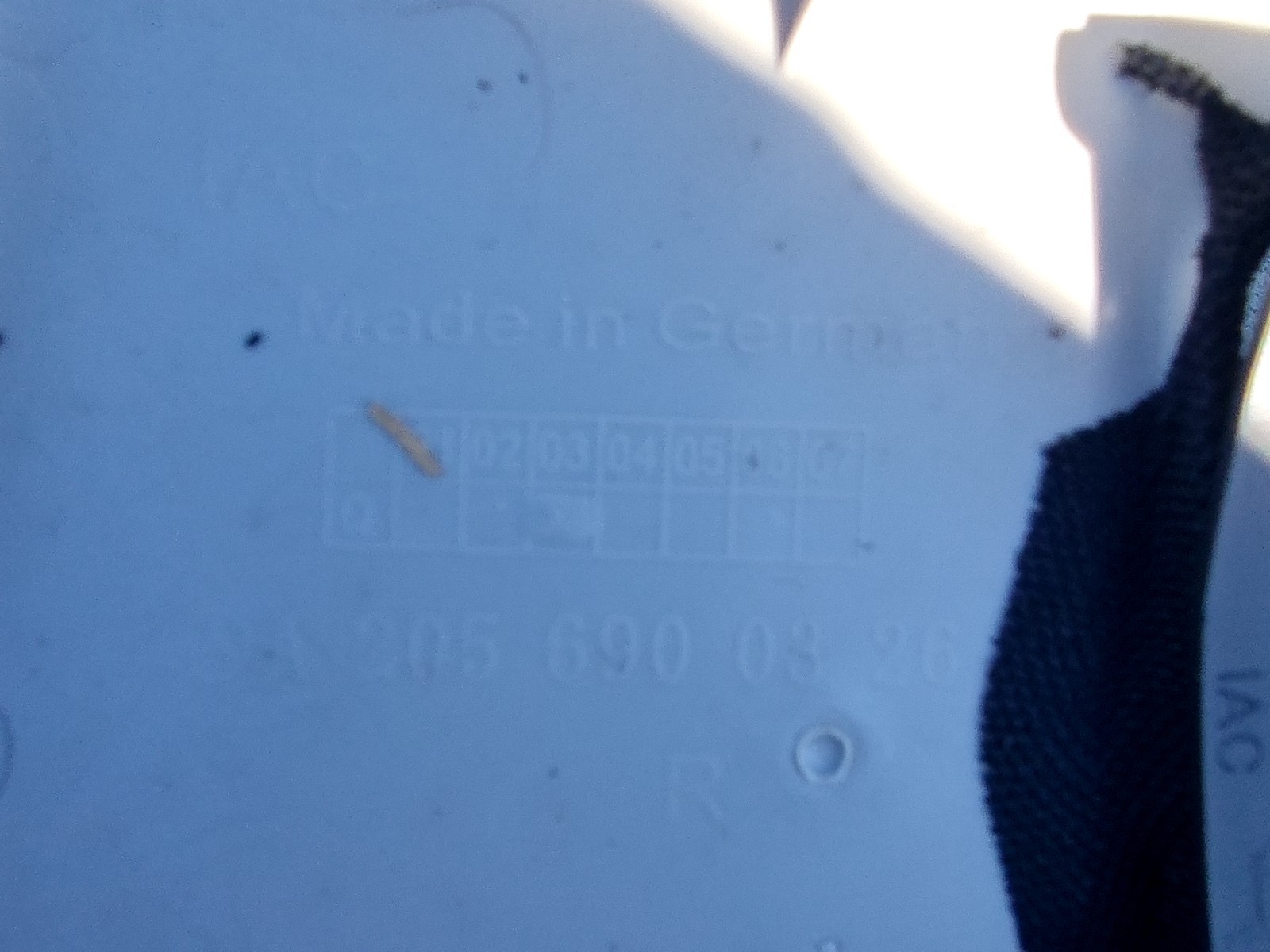 Ornament stalp dreapta Mercedes Clasa C (W205) [Fabr 2014-prezent] A2056900326 2.0 Hibr 274920 210KW / 286CP - imagine 2