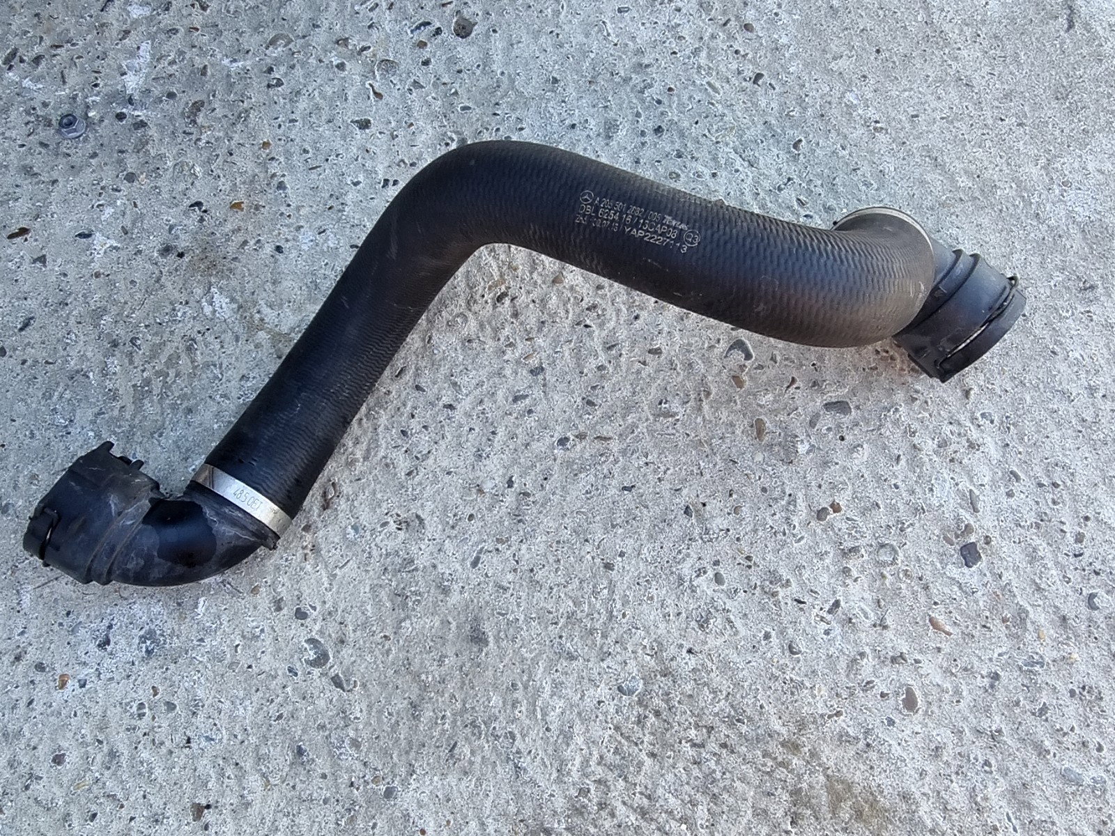 Furtun apa Mercedes Clasa C (W205) [Fabr 2014-prezent] A2055012882 2.0 Hibr 274920 210KW / 286CP - imagine 1