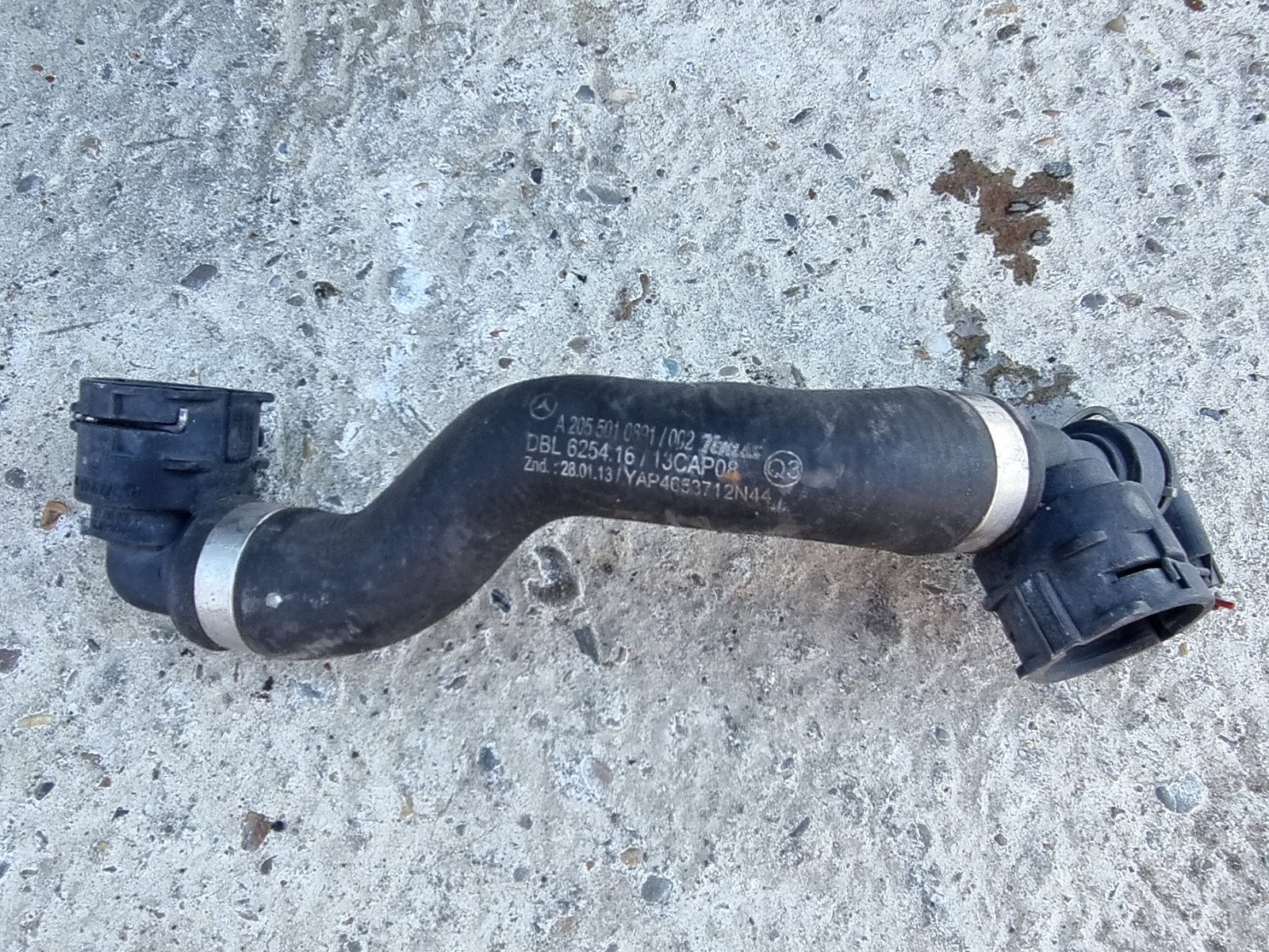 Furtun apa Mercedes Clasa C (W205) [Fabr 2014-prezent] A2055010891 2.0 Hibr 274920 210KW / 286CP - imagine 1