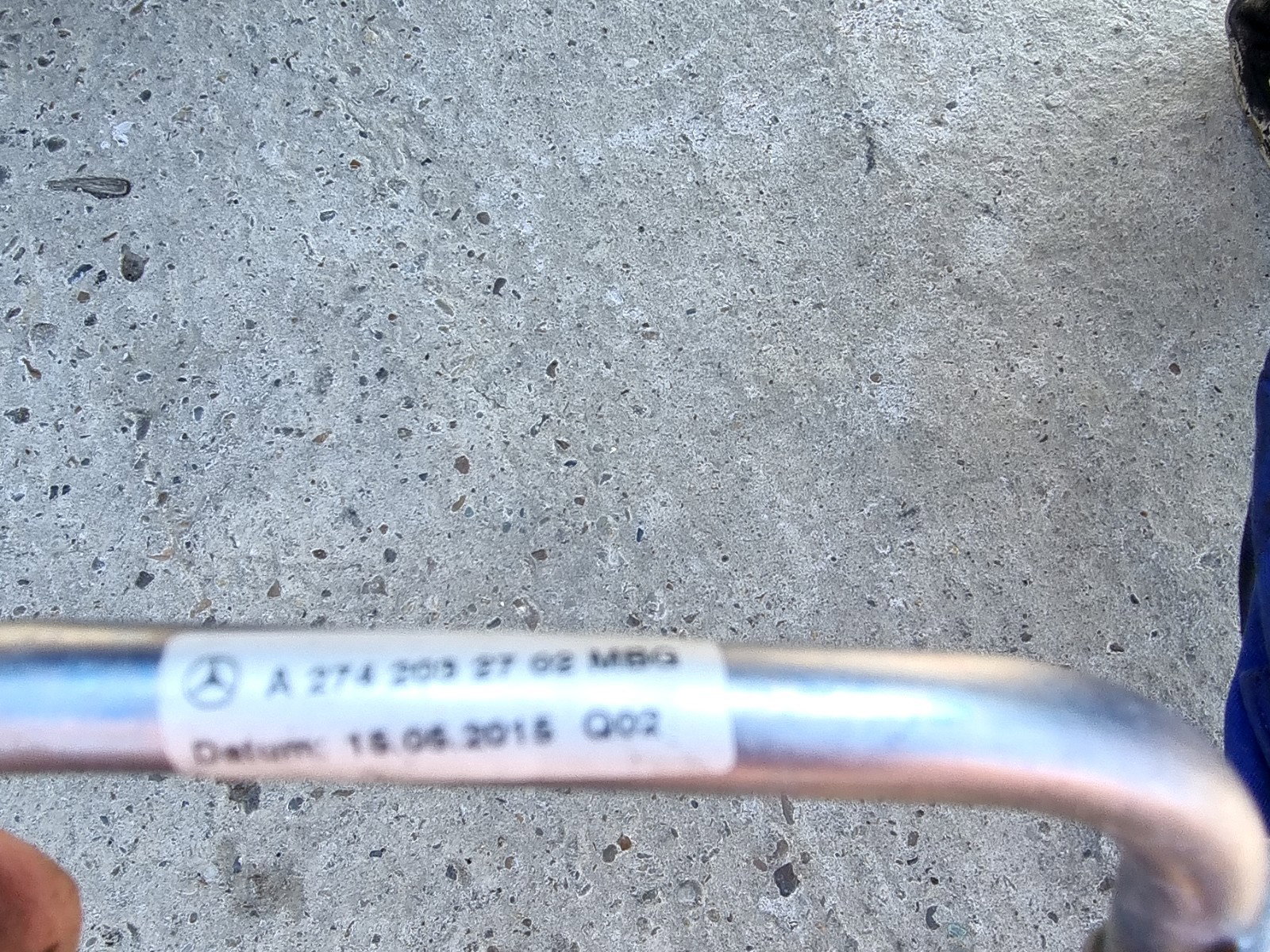 Conducta apa Mercedes Clasa C (W205) [Fabr 2014-prezent] A2742032702 2.0 Hibr 274920 210KW / 286CP - imagine 2