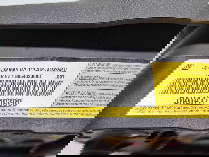  Airbag volan Opel Zafira B (A05) facelift [Fabr 2006-2011] 13111949