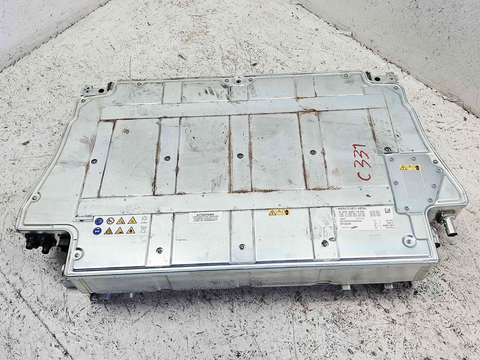 Baterie hibrid Mercedes Clasa C (W205) [Fabr 2014-prezent] A2053401900 - imagine 1