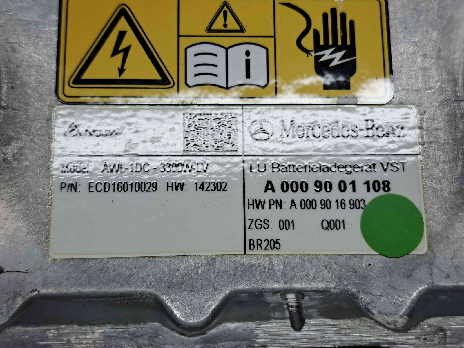 Modul incarcare baterie hibrid Mercedes Clasa C (W205) [Fabr 2014-prezent] A0009001108 2.0 Hibr 274920 210KW / 286CP - imagine 5