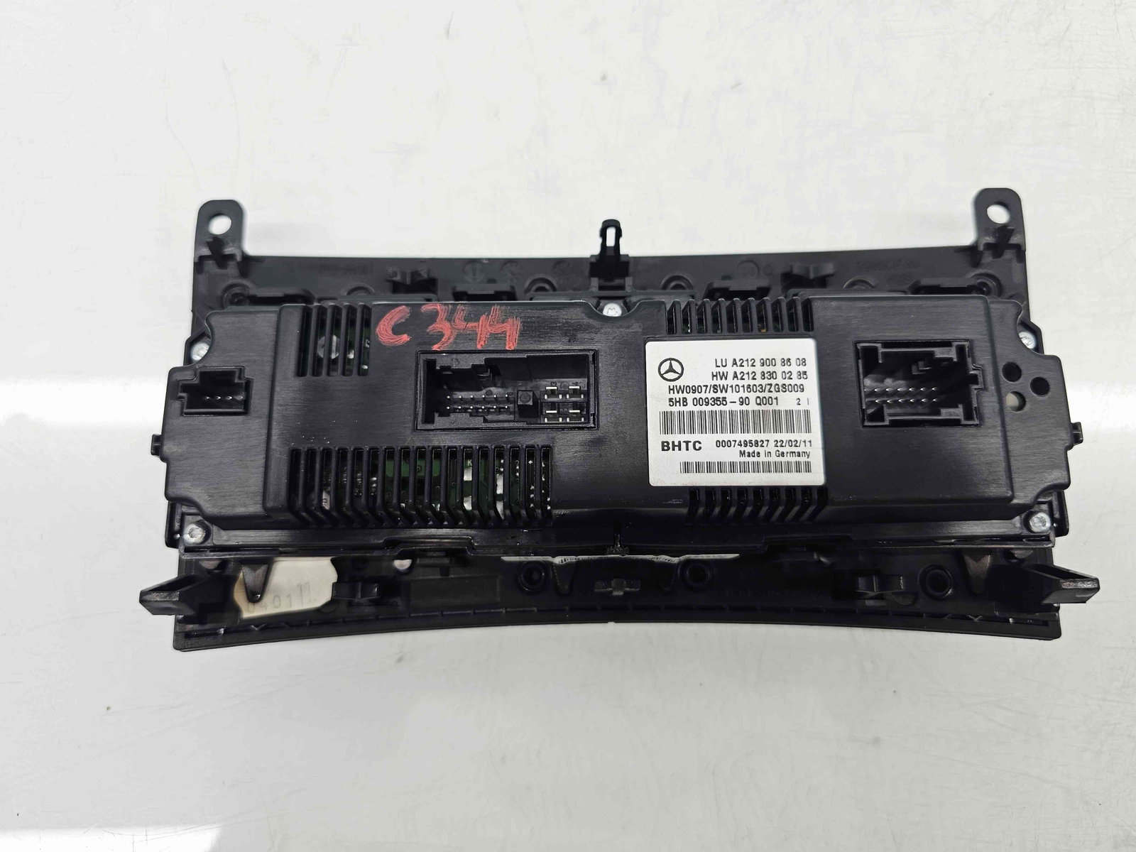 Panou comanda clima Mercedes Clasa E (W212) AMG [Fabr 2009-2016] A2129008608 - imagine 2