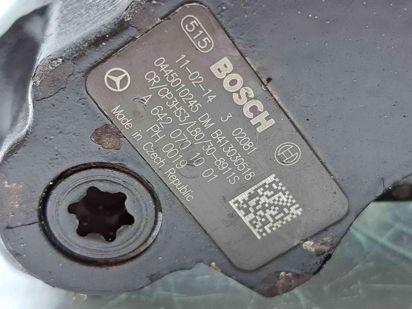 Pompa inalta presiune Mercedes Clasa E (W212) AMG [Fabr 2009-2016] A6420701001 / 0445010245 3.0 642852 170KW / 231CP - imagine 3