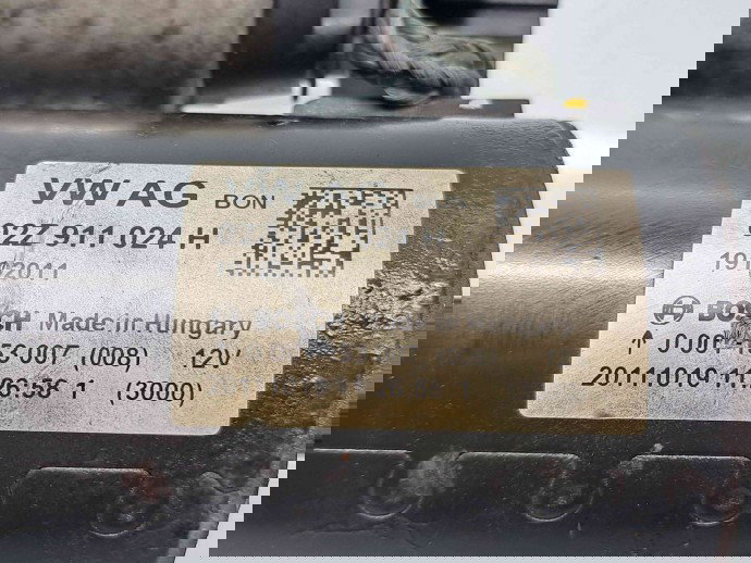  Electromotor 13 dinti  Volkswagen Beetle (5C1) [Fabr 2011-prezent] 02Z911024H / 0001153007  1.6 TDI CAYC77KW / 105CP