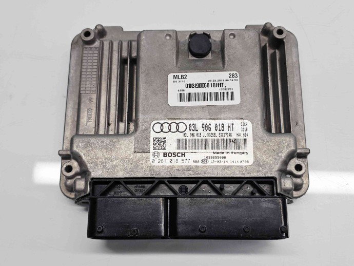 Calculator motor ECU  AUDI A5 (8T3) [Fabr 2007-2015] 03L906018HT 2.0 TDI CJCA 105KW / 143CP