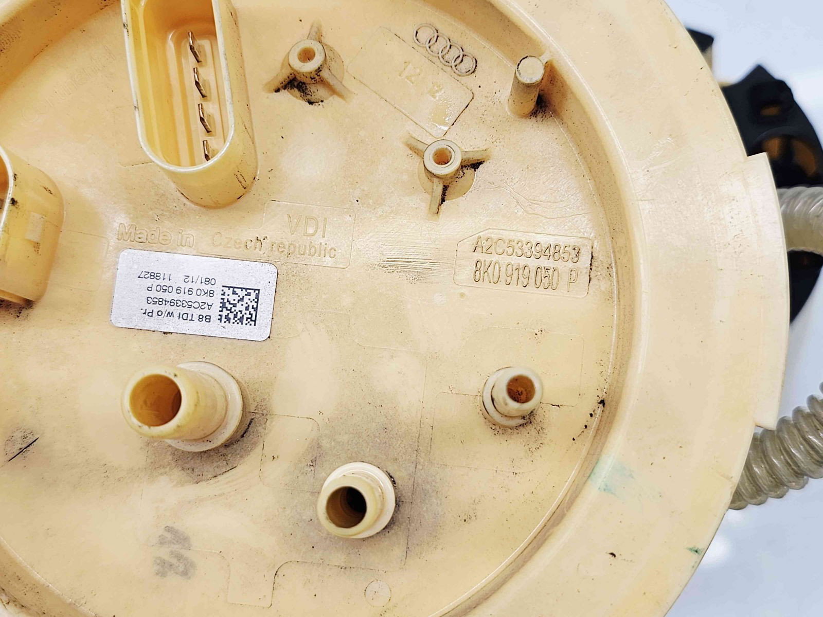 Pompa combustibil AUDI A5 (8T3) [Fabr 2007-2015] 8K0919050P 2.0 TDI CJCA 105KW / 143CP - imagine 4