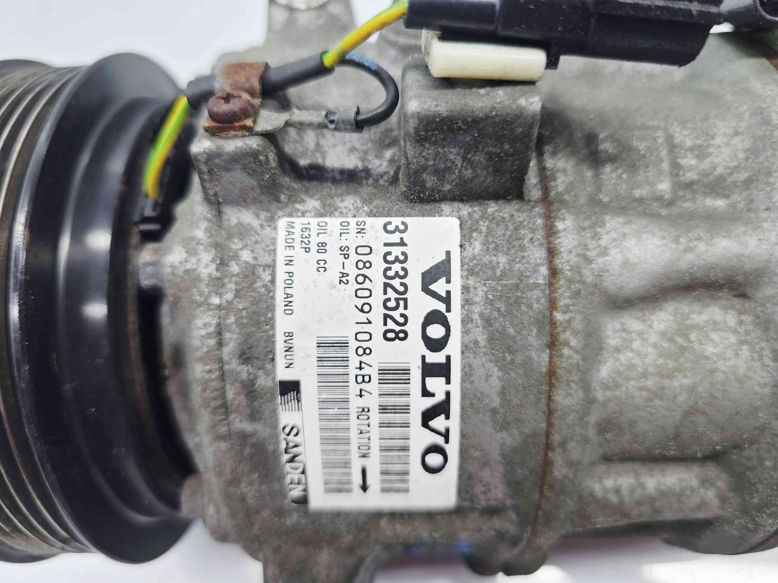 Compresor clima Volvo XC60 [Fabr 2008-2017] 31332528 2.0 D4204TS 133KW / 181CP - imagine 9