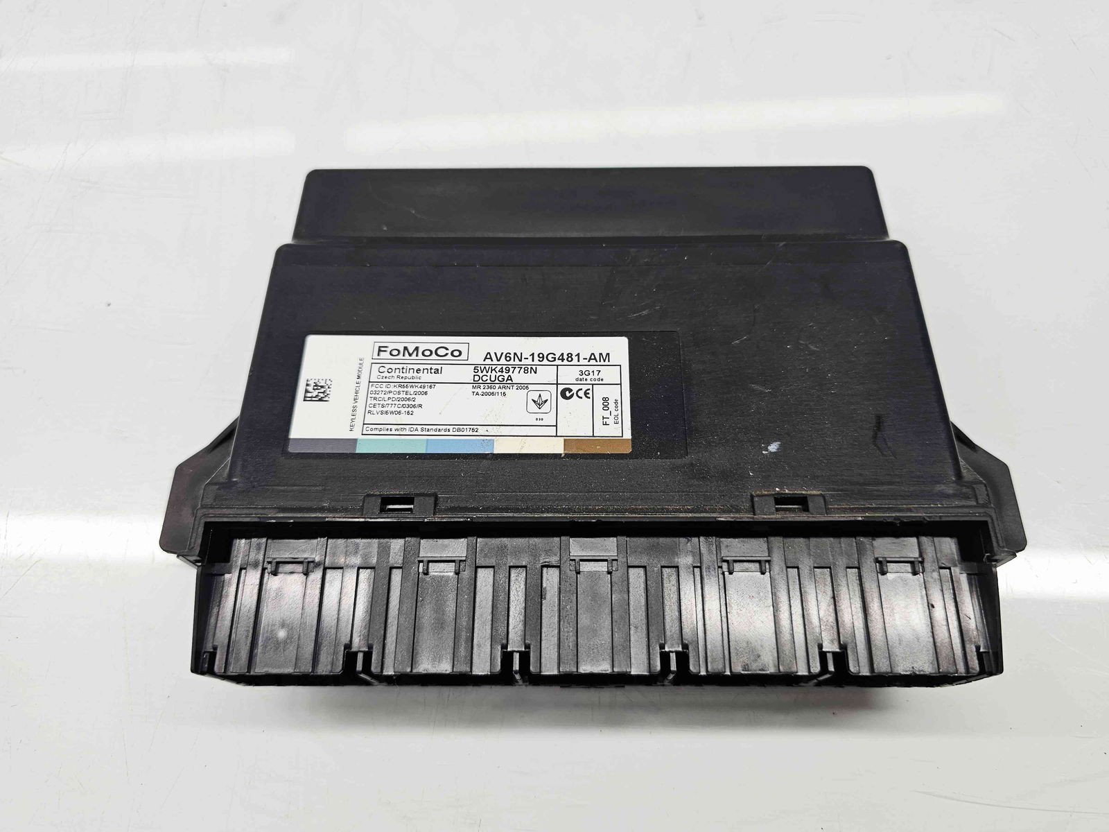 Modul confort Ford Focus 3 [Fabr 2010-2018] AV6N19G481-AM - imagine 1