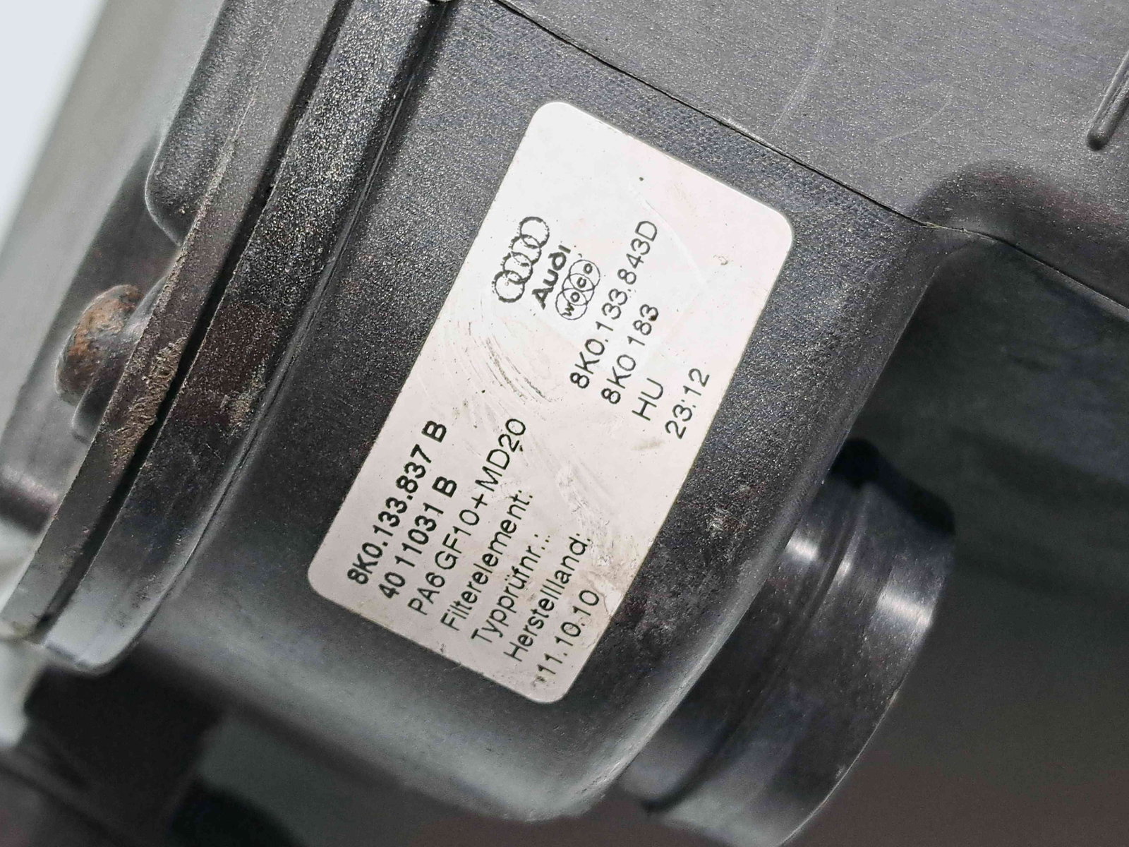 Carcasa filtru aer Audi A5 (8T3) [Fabr 2007-2015] 8K0133837B 3.0 TDI CCWA 176KW / 239CP - imagine 3