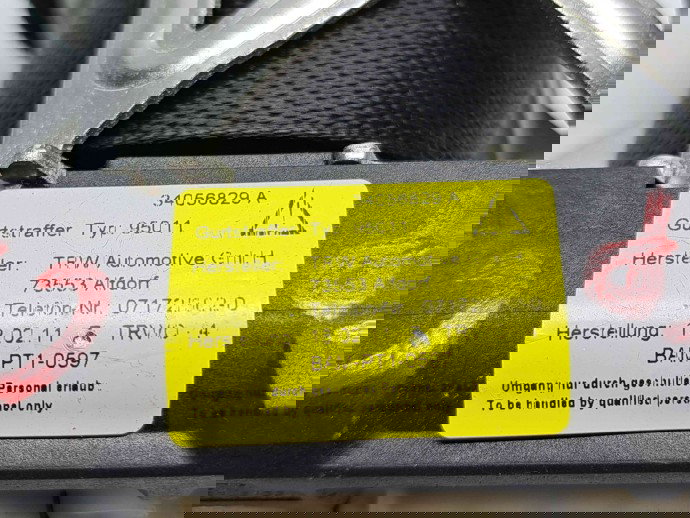  Centura stanga spate Mercedes Clasa E (W212) AMG [Fabr 2009-2016] 34056829A