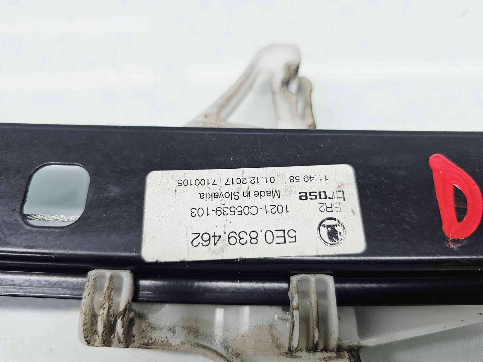 Macara electrica geam dreapta spate Skoda Octavia 3 (5E3) Facelift [Fabr 2012-2020] 5E0839462 - imagine 2