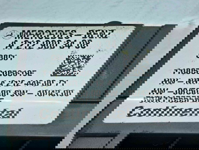  Modul confort Mercedes Clasa E (W212) AMG [Fabr 2009-2016] A2129003408