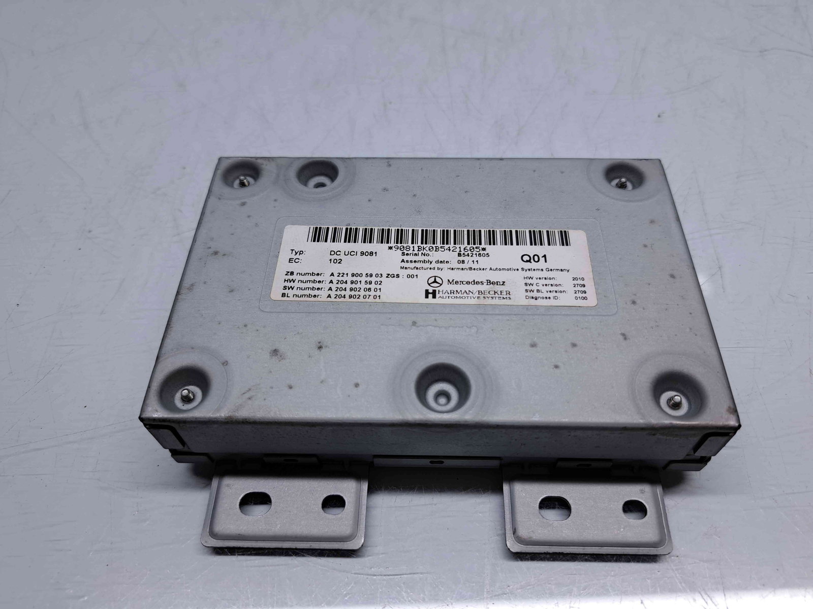 Unitate multimedia Mercedes Clasa E (W212) AMG [Fabr 2009-2016] A2219005903 - imagine 1