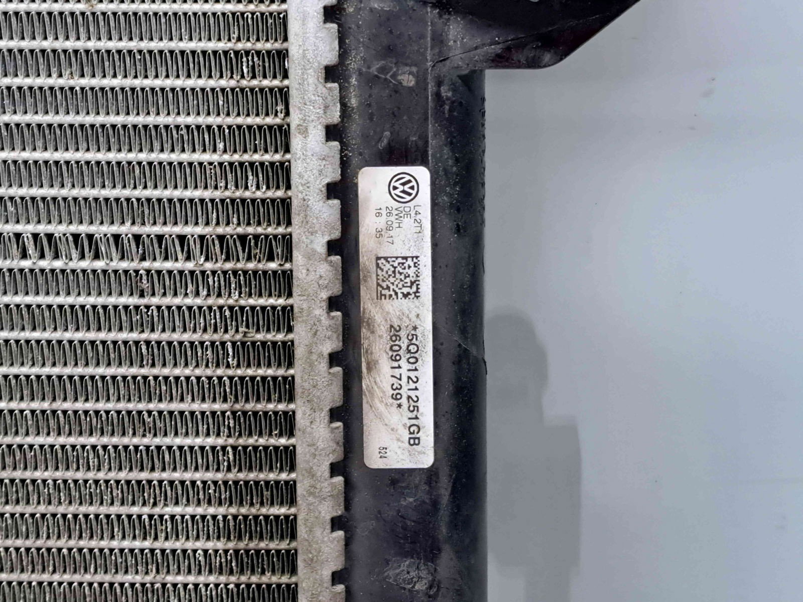 Radiator apa Volkswagen Golf 7 (5G) [Fabr 2014-prezent] 5Q0121251GB 1.4 TSI CZEA 110KW / 150CP - imagine 3