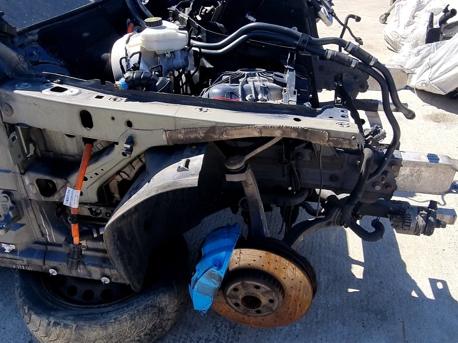 Lonjeron dreapta Mercedes Clasa C (W205) [Fabr 2014-prezent] 2.0 Hibr 274920 210KW / 286CP - imagine 1