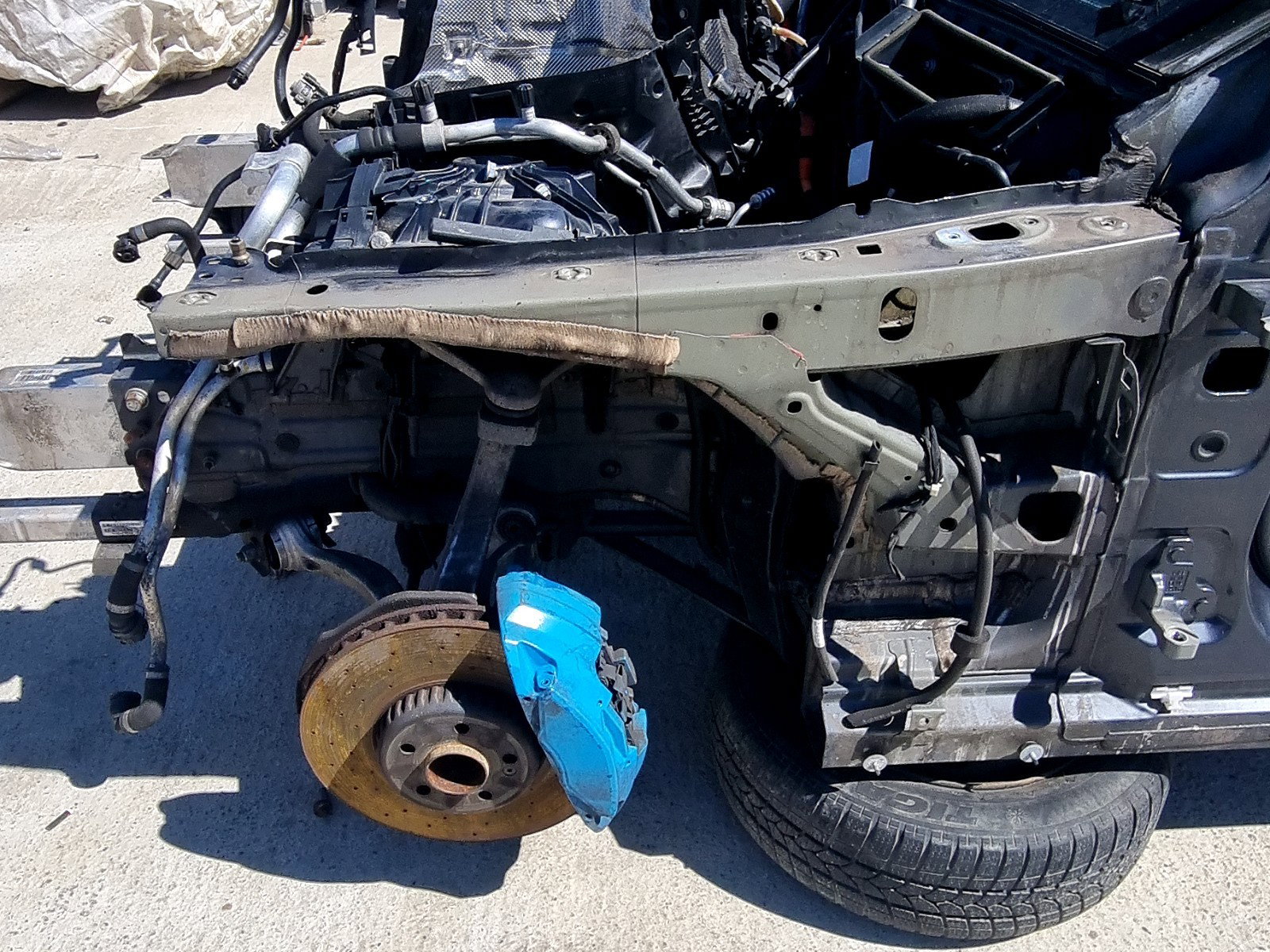 Lonjeron stanga Mercedes Clasa C (W205) [Fabr 2014-prezent] 2.0 Hibr 274920 210KW / 286CP - imagine 1