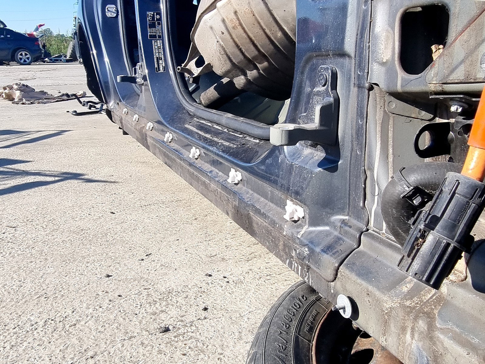 Prag lateral dreapta Mercedes Clasa C (W205) [Fabr 2014-prezent] 2.0 Hibr 274920 210KW / 286CP - imagine 1