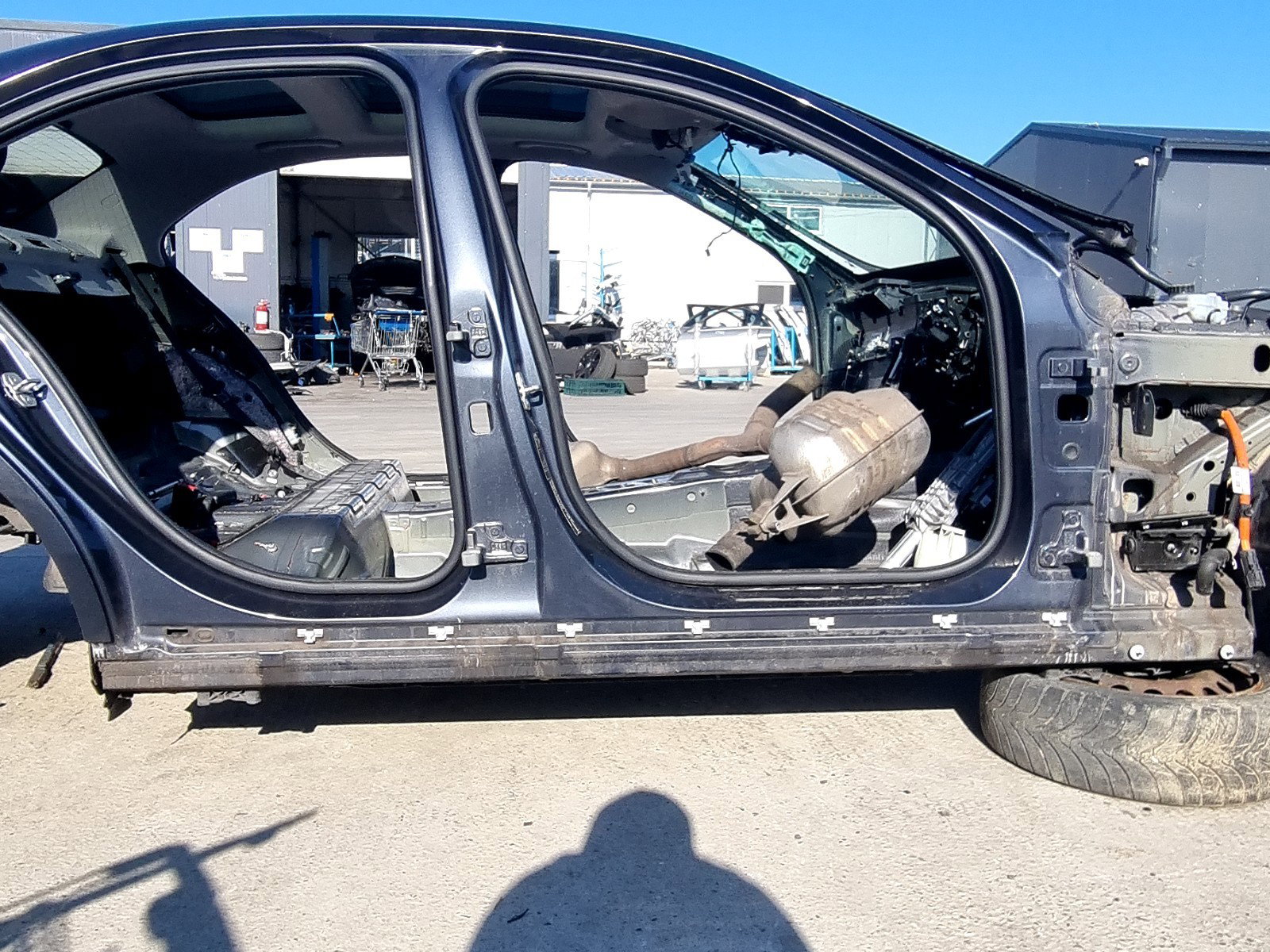 Prag lateral dreapta Mercedes Clasa C (W205) [Fabr 2014-prezent] 2.0 Hibr 274920 210KW / 286CP - imagine 2