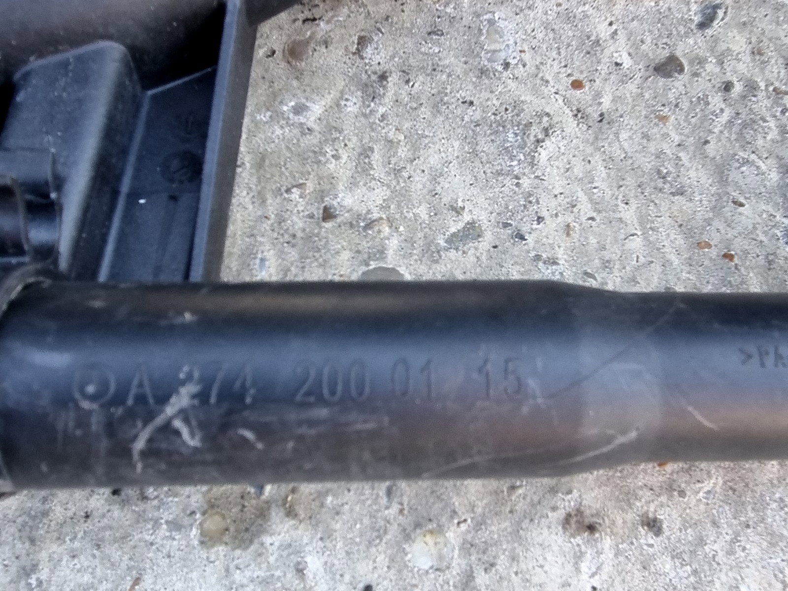 Furtun apa Mercedes Clasa C (W205) [Fabr 2014-prezent] A2742000115 2.0 Hibr 274920 210KW / 286CP - imagine 2