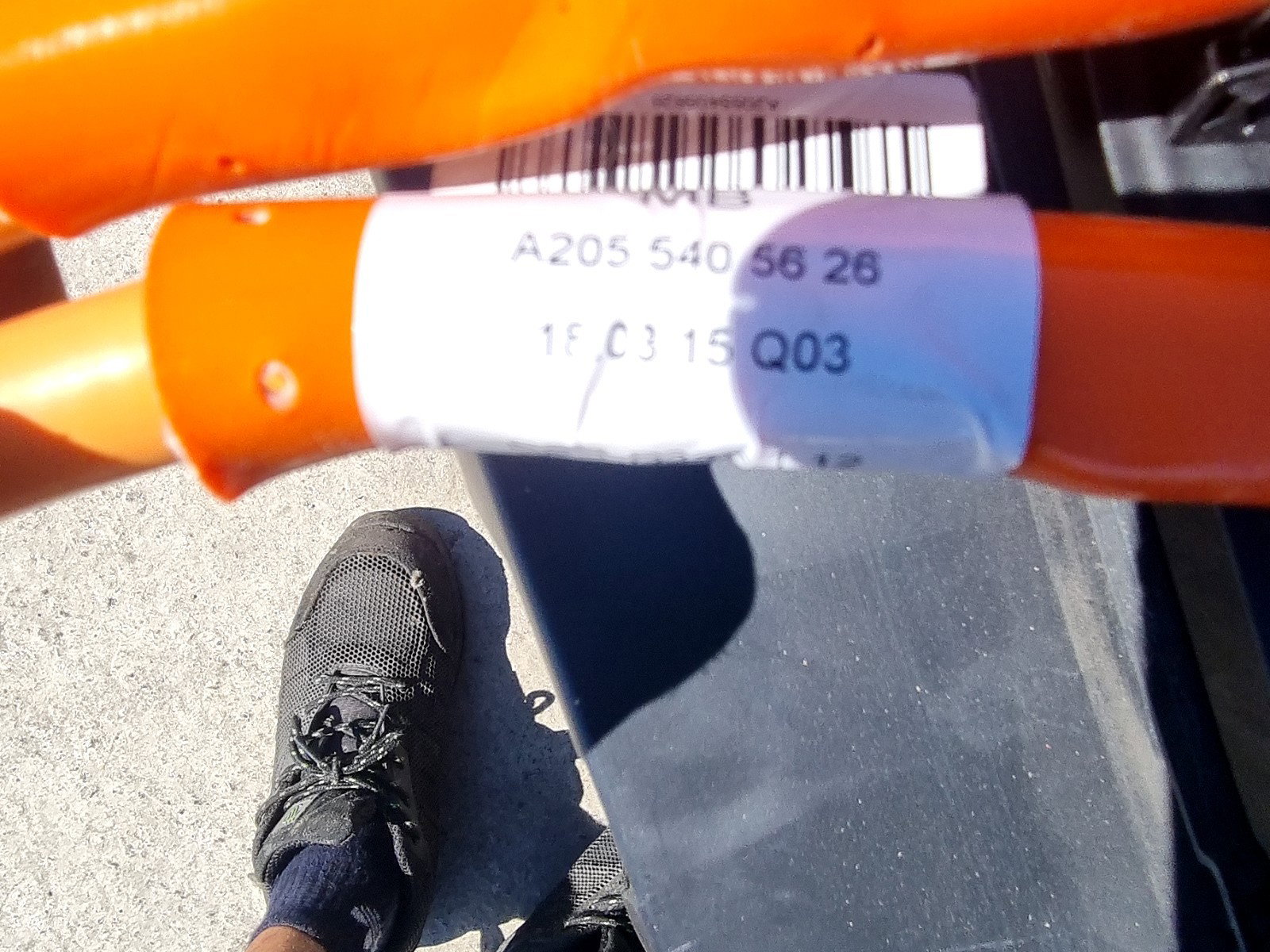 Cablu inalta tensiune Mercedes Clasa C (W205) [Fabr 2014-prezent] a2055405626 2.0 Hibr 274920 210KW / 286CP - imagine 2