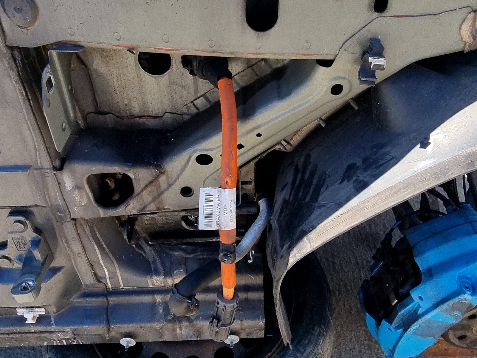 Cablu inalta tensiune Mercedes Clasa C (W205) [Fabr 2014-prezent] A2055406304 2.0 Hibr 274920 210KW / 286CP - imagine 1