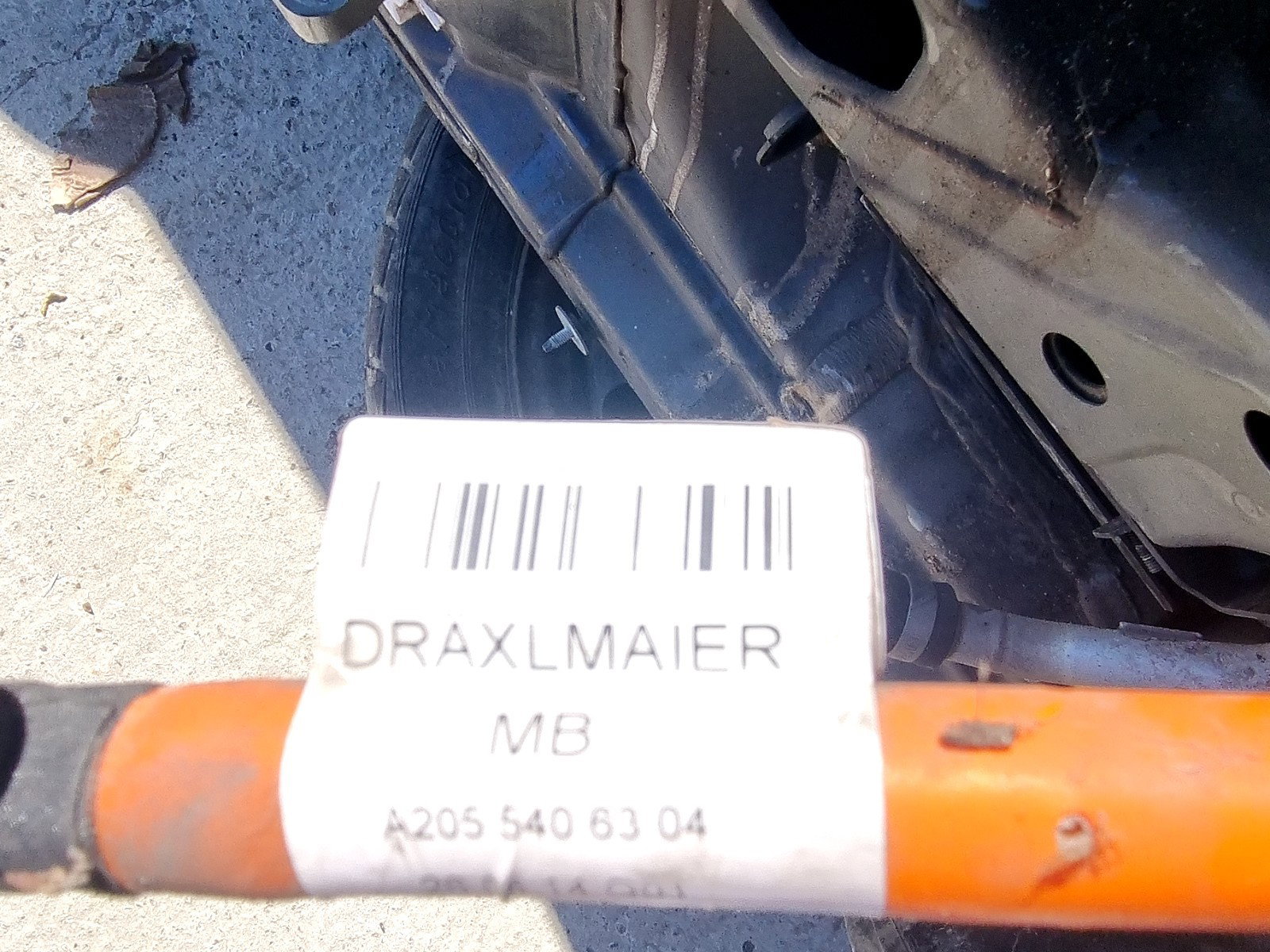 Cablu inalta tensiune Mercedes Clasa C (W205) [Fabr 2014-prezent] A2055406304 2.0 Hibr 274920 210KW / 286CP - imagine 2