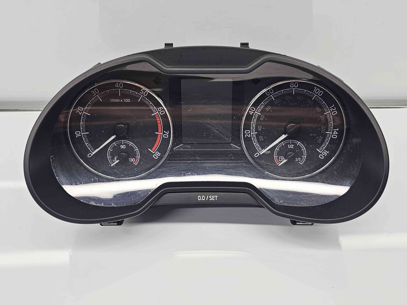 Ceas bord Skoda Octavia 3 (5E3) Facelift [Fabr 2012-2020] 5E0920980E - imagine 1