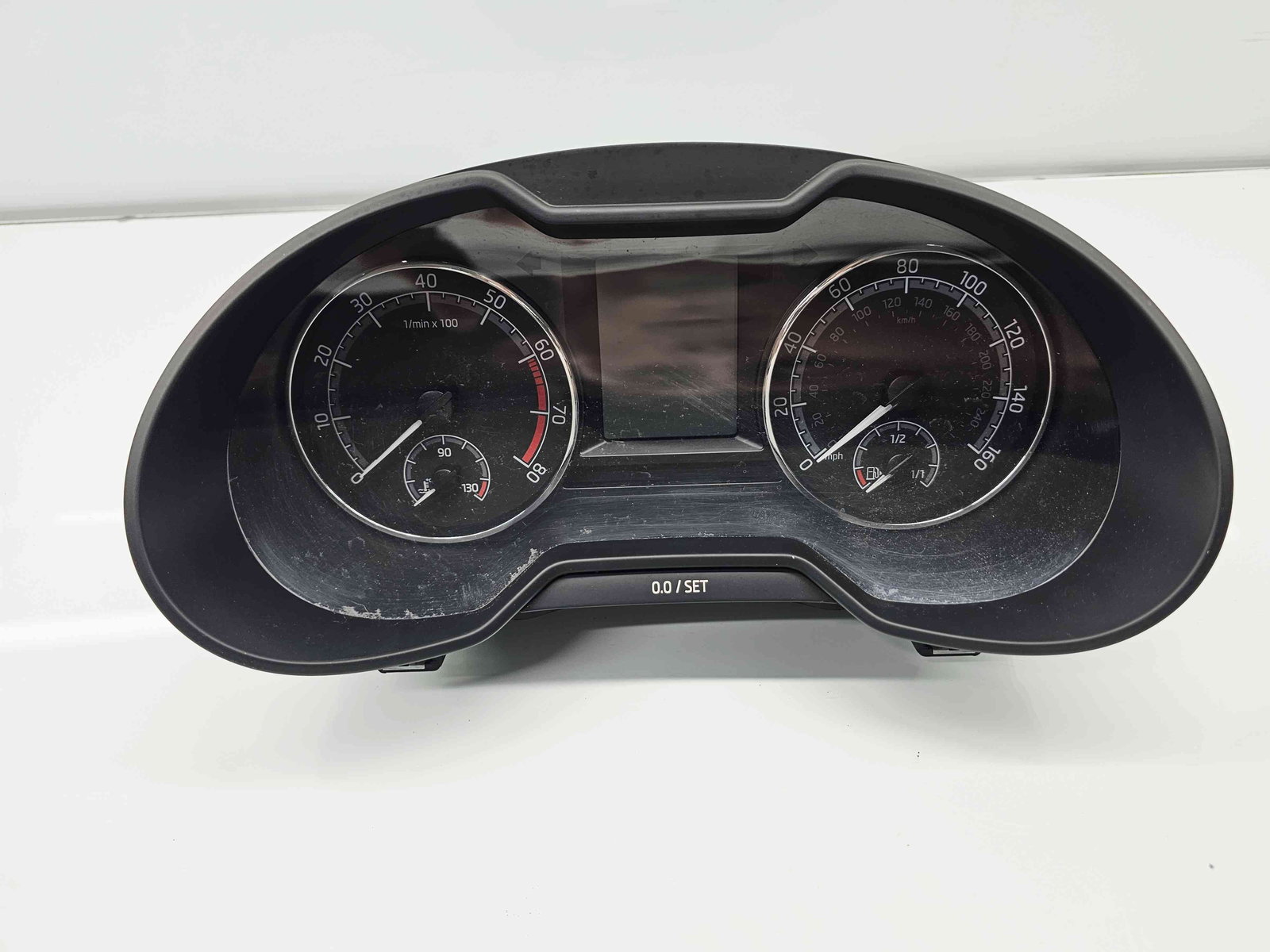 Ceas bord Skoda Octavia 3 (5E3) Facelift [Fabr 2012-2020] 5E0920980E - imagine 8