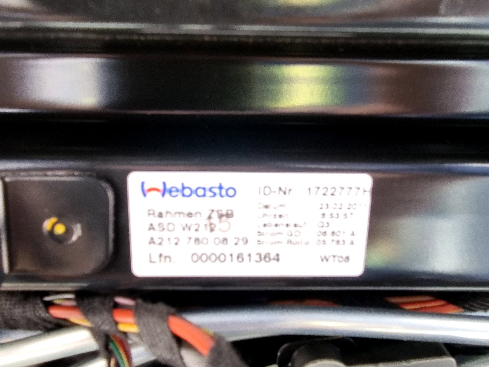 Trapa panoramica Mercedes Clasa E (W212) AMG [Fabr 2009-2016] A2127800829 3.0 642852 170KW / 231CP - imagine 4