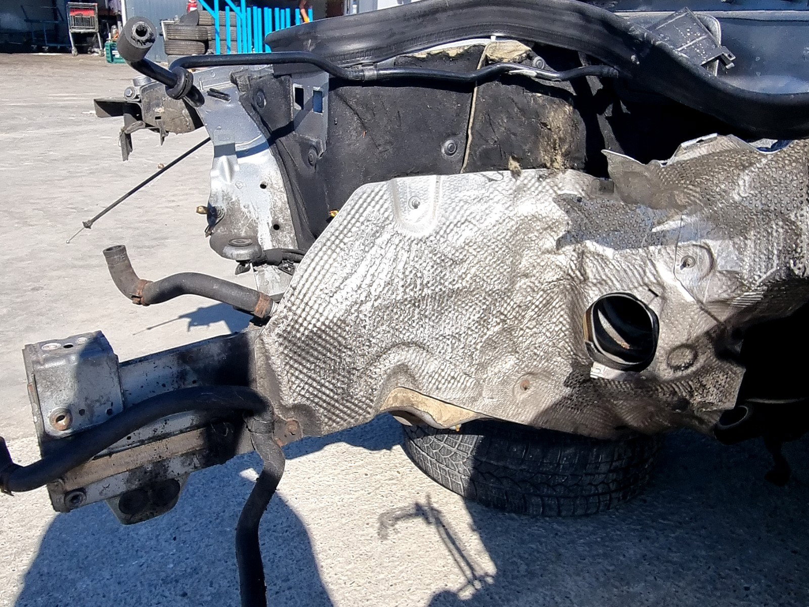 Lonjeron dreapta Mercedes Clasa E (W212) AMG [Fabr 2009-2016] 3.0 642852 170KW / 231CP - imagine 2