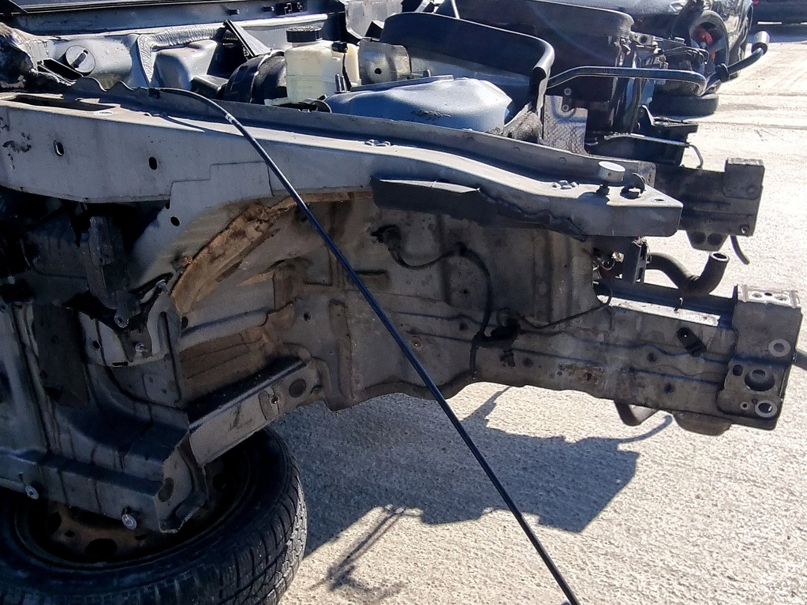 Lonjeron dreapta Mercedes Clasa E (W212) AMG [Fabr 2009-2016] 3.0 642852 170KW / 231CP - imagine 3