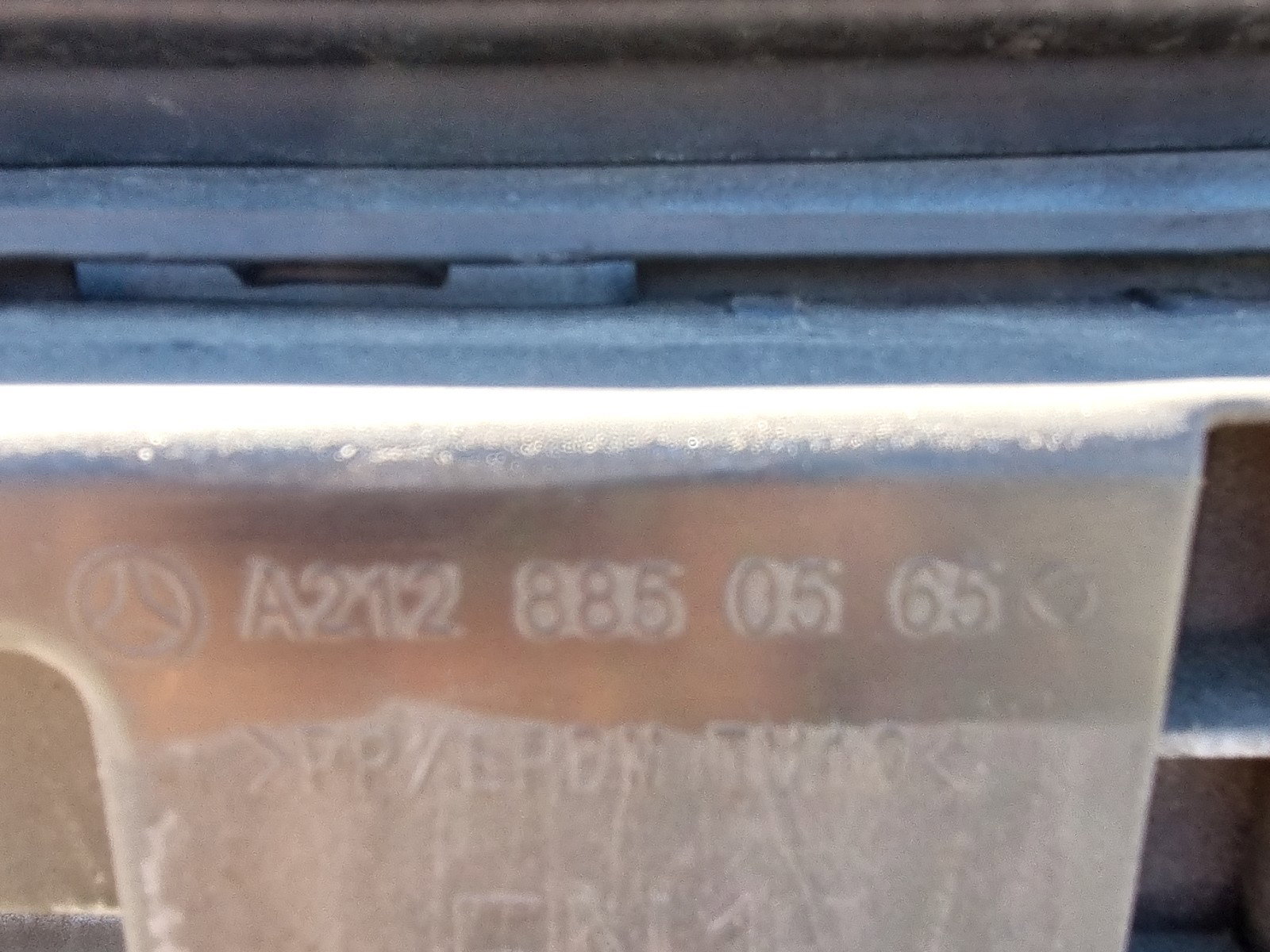 Suport central bara spate Mercedes Clasa E (W212) AMG [Fabr 2009-2016] A2128850565 3.0 642852 170KW / 231CP - imagine 2